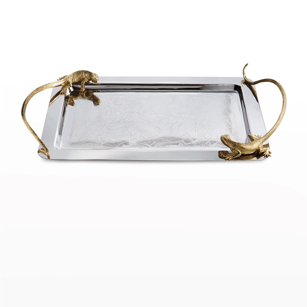 🦎Michael Aram🦎Rainforest/Safari Serving Tray